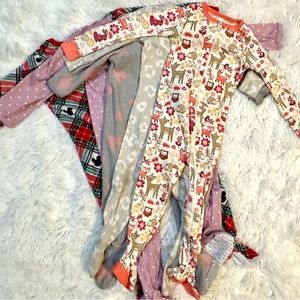 Baby girl pajama bundle